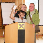 Sonja Rinofner and her son Sonja Rinofner and her son