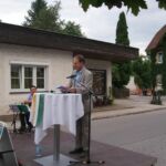 Dorffest vor dem Gemeindeamt Kirchberg/W. zum 40. IWS