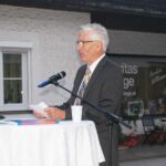 Dorffest vor dem Gemeindeamt Kirchberg/W. zum 40. IWS